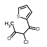 CAS#: 64777-28-2， 2-Chloro-1-(2-thienyl)-1,3-butanedione