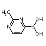 CAS#: 647853-31-4， (2-Methyl-4-pyrimidinyl)boronic acid
