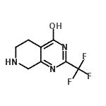 CAS#: 647862-98-4， 2-(trifluoromethyl)-5,6,7,8-tetrahydropyrido[4,3-e]pyrimidin-4-ol