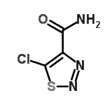 CAS#: 64837-51-0， 5-Chloro-1,2,3-thiadiazole-4-carboxamide