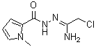 CAS#: 648408-36-0， N-[(1-Amino-2-chloroethylidene)amino]-1-methylpyrrole-2-carboxamide