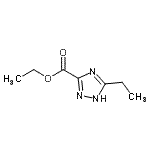CAS#: 648430-81-3， Ethyl 3-ethyl-1H-1,2,4-triazole-5-carboxylate