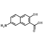 CAS#: 64863-13-4， 7-Amino-3-hydroxy-2-naphthoic acid