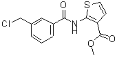 CAS#: 648859-85-2， Methyl 2-{[3-(chloromethyl)benzoyl]amino}-3-thiophenecarboxylate