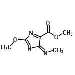 CAS#: 648918-08-5， Methyl (4E)-2-methoxy-4-(methylimino)-4H-imidazole-5-carboxylate