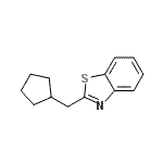 CAS#: 64909-91-7， 2-(Cyclopentylmethyl)-1,3-benzothiazole
