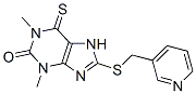 CAS#: 6493-44-3， 8-[(3-Pyridylmethyl)Thio]-3,7-Dihydro-1,3-Dimethyl-6-Thioxo-1H-Purin-2-One