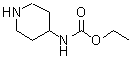 structure of CAS# 64951-36-6, Ethyl 4-piperidinylcarbamate;4-AMINOCARBETHOXYPIPERIDINE;Ethyl piperidin-4-ylcarbamate;MFCD03844679