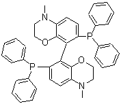 CAS#: 649559-68-2， 7,7'-Bis(diphenylphosphino)-4,4'-dimethyl-3,3',4,4'-tetrahydro-2H,2'H-8,8'-bi-1,4-benzoxazine