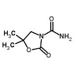 CAS#: 649568-14-9， 5,5-Dimethyl-2-oxo-1,3-oxazolidine-3-carboxamide