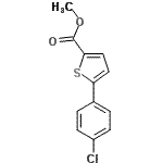 CAS#: 649569-56-2， Methyl 5-(4-chlorophenyl)-2-thiophenecarboxylate