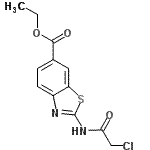 CAS#: 65010-89-1， Ethyl 2-[(chloroacetyl)amino]-1,3-benzothiazole-6-carboxylate