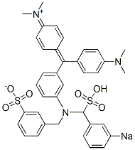 CAS#: 6505-31-3， Sodium 3-[[[3-[(4-dimethylaminophenyl)-(4-dimethylazaniumylidene-1-cyclohexa-2,5-dienylidene)methyl]phenyl]-(3-sulfonatobenzyl)amino]methyl]benzenesulfonate