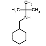 CAS#: 65055-37-0， N-(Cyclohexylmethyl)-2-methyl-2-propanamine