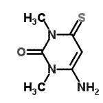 CAS#: 6506-84-9， 6-Amino-1,3-Dimethyl-4-Thioxo-3,4-Dihydro-2(1H)-Pyrimidinone