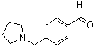 结构式 CAS# 650628-72-1, 4-(1-吡咯烷基甲基)-苯甲醛