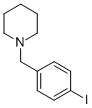 结构式 CAS# 651022-26-3, 1-(4-碘苄基)哌啶