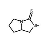 CAS#: 651044-46-1， 1,2,5,6,7,7a-hexahydropyrrolo[2,1-e]imidazole-3-thione