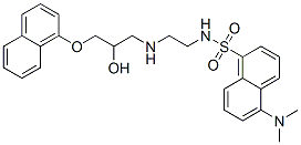 CAS#: 65118-46-9， 1-((2-(5-Dimethylamino)Naphthalene-1-Sulfonylaminoethyl)Amino)-3-(1-Naphthaleneoxy)-2-Propanol
