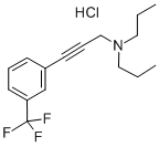 CAS#: 65126-79-6， N,N-Dipropyl-3-(3-(Trifluoromethyl)Phenyl)-2-Propyn-1-Amine Hydrochloride