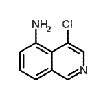CAS#: 651310-21-3， 4-Chloro-5-isoquinolinamine