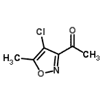 CAS#: 651355-11-2， 1-(4-Chloro-5-methyl-1,2-oxazol-3-yl)ethanone