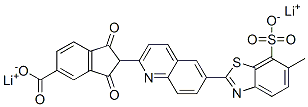 CAS#: 65151-69-1， Dilithium 2-[6-(6-Methyl-7-Sulphonatobenzothiazol-2-Yl)-2-Quinolyl]-1,3-Dioxoindan-5-Carboxylate