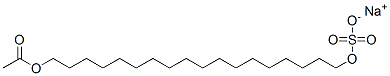 CAS 登录号：65151-94-2， 乙酰氧基十八烷基硫酸酯钠盐