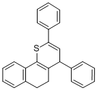 CAS#: 65193-63-7， 2,4-Diphenyl-5,6-Dihydro-4H-Naphtho(1,2-b)Thiopyran