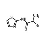 CAS#: 6521-08-0， 2-Bromo-N-Thiazol-2-Yl-Propanamide