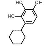 CAS#: 65240-45-1， 4-Cyclohexyl-1,2,3-benzenetriol