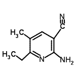CAS#: 65242-16-2， 2-Amino-6-ethyl-5-methylnicotinonitrile