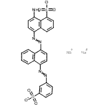 CAS 登录号：6527-60-2， 二钠8-氨基-5-({4-[(3-磺酸苯基)偶氮]-1-萘基}偶氮)-1-萘磺酸酯