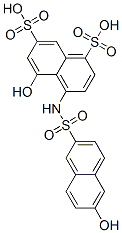 CAS#: 6535-71-3， 5-Hydroxy-4-[[(6-Hydroxy-2-Naphthyl)Sulphonyl]Amino]Naphthalene-1,7-Disulphonic Acid