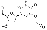 CAS 登录号:65367-85-3, 5-(炔丙基氧基)-2'-脱氧尿苷