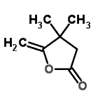 CAS#: 65371-43-9， 4,4-Dimethyl-5-methylenedihydro-2(3H)-furanone