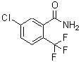 structure of CAS# 654-94-4, 5-Chloro-2-(Trifluoromethyl)Benzamide;5-CHLORO-2-(TRIFLUOROMETHYL)BENZAMIDE
