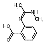 CAS#: 65452-95-1， 2-{(Z)-[1-(Methylamino)ethylidene]amino}benzoic acid