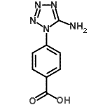 CAS#: 654646-61-4， 4-(5-Amino-1H-tetrazol-1-yl)benzoic acid