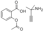 CAS#: 65498-89-7， 2-Methyl-3-Butyn-2-Amine 2-(Acetyloxy)Benzoate