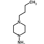 CAS#: 65504-31-6， 4-Butyl-1-piperazinamine