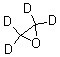 structure of CAS# 6552-57-4, Oxirane-2,2,3,3-D4;Oxirane-D4;457833_Aldrich;Ethylene-D4 Oxide