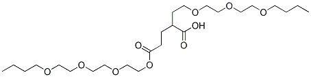 CAS#: 65520-42-5， Bis[2-[2-(2-Butoxyethoxy)Ethoxy]Ethyl] Hydrogen Glutarate