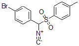 structure of CAS# 655254-61-8, 1-Bromo-4-[Isocyano[(4-Methylphenyl)Sulfonyl]Methyl]-Benzene;1-{[(4-Bromophenyl)(Isocyano)Methane]Sulfonyl}-4-Methylbenzene;4-BROMO-1-[ISOCYANO-(TOLUENE-4-SULFONYL)-METHYL]-BENZENE;(4-Bromophenyl)(Isocyano)Methyl 4-Methylphenyl Sulphone