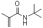 structure of CAS# 6554-73-0, N-(1,1-Dimethylethyl)-2-Methyl-2-Propenamide;N-Tert-Butyl-2-Methyl-Prop-2-Enamide;N-Tert-Butyl-2-Methyl-Acrylamide