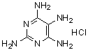 CAS#: 65540-06-9， 2,4,5,6-Pyrimidinetetramine hydrochloride (1:1)
