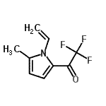 CAS#: 65541-67-5， 2,2,2-Trifluoro-1-(5-methyl-1-vinyl-1H-pyrrol-2-yl)ethanone