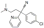 CAS#: 65676-21-3， alpha-(4-Chlorophenyl)-alpha-[2-(Dimethylamino)Ethyl]Pyridine-2-Acetonitrile