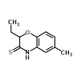 CAS#: 656817-16-2， 2-Ethyl-6-methyl-2H-1,4-benzoxazine-3(4H)-thione