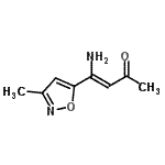 CAS#: 65735-19-5， (3Z)-4-Amino-4-(3-methyl-1,2-oxazol-5-yl)-3-buten-2-one